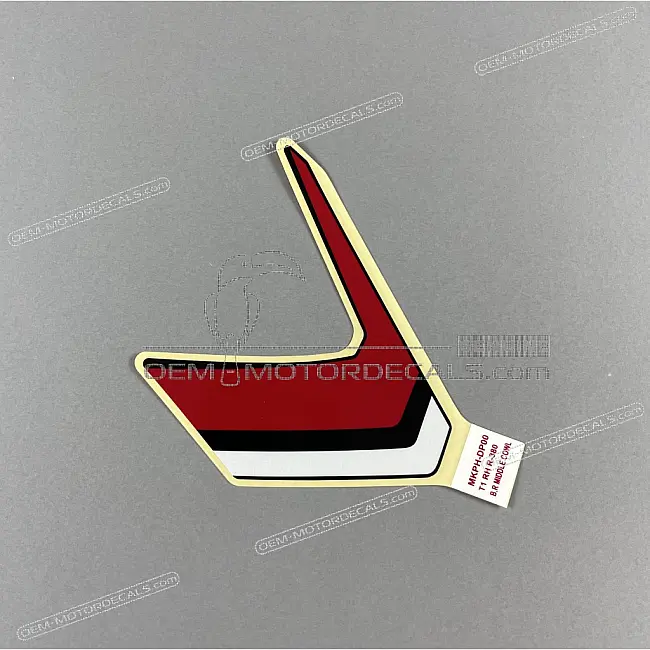 Honda CB500F Pegatina Carenado Central Lado Derecho OEM 86643MKPDP0ZD