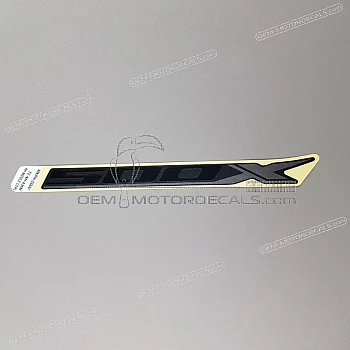 Zijpaneel sticker, rechterkant