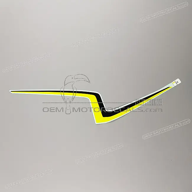 Honda CBR500R Rechter oberer Frontverkleidungsaufkleber rechte Seite OEM 86643MKPJ00ZA
