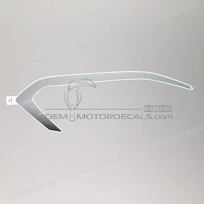 Autocollant de carénage central Honda CB500X, côté droit, OEM 86643MKPJ80ZB, graphique d'usine authentique