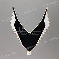 HONDA Sticker voorspatbord bovenkant 86643-MKY-D30ZB