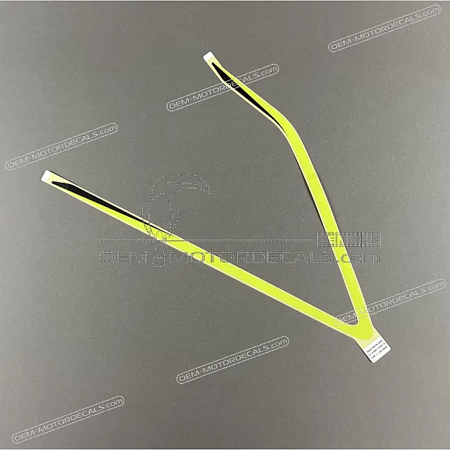 Autocollant d'origine Honda CBR650R flanc de carénage droit côté droit OEM 86643MKYES0ZA graphique d'usine