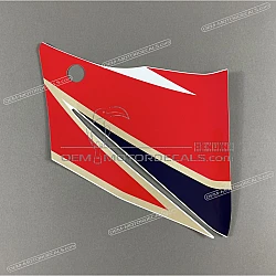 Side cowling decal, left side
