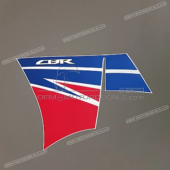 Side cowling decal, left side