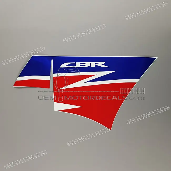 Honda CBR125R Autocollant de carénage central droit côté droit OEM 86644KTYM00ZA