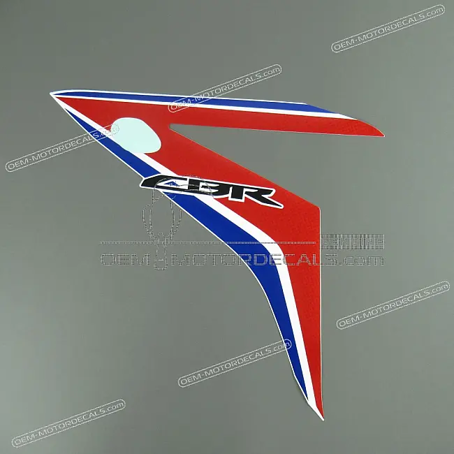 Honda CBR650F Left Middle Cowl Stripe Left Side OEM 86644MJED20ZA