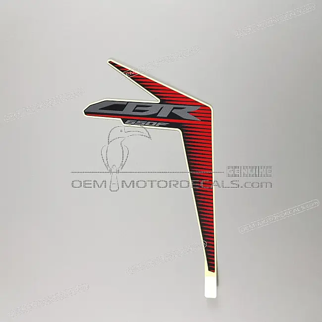 Honda CBR650F Adesivo Carenatura Centrale CBR Sinistra OEM 86644MJEDB0ZC