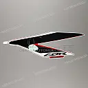 Adhesivo CBR carenado medio izquierdo