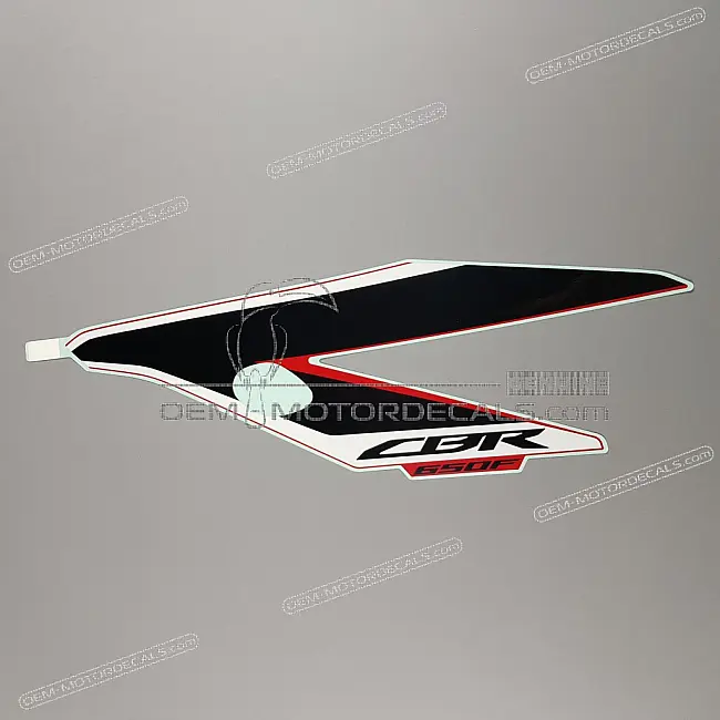 Honda CBR650F Adesivo Carenatura Centrale Sinistra OEM 86644MJEDD0ZC