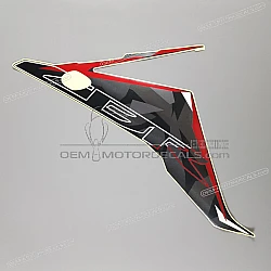 Side cowling decal, left side