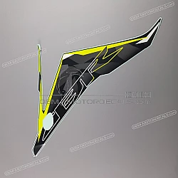 Side cowling decal, left side