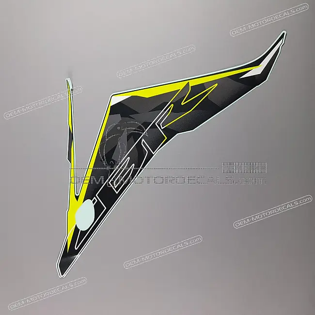 Autocollant central CBR650F Honda côté gauche OEM 86644MJEG00ZB