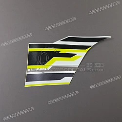 Side cowling decal, left side