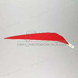 Side cowling decal, left side