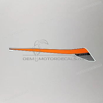 Side cowling decal, left side