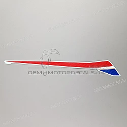 Side cowling decal, left side