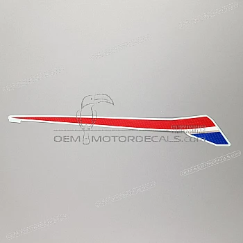 Side cowling decal, left side