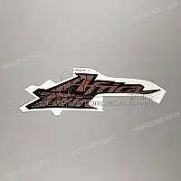 HONDA Autocollant de carénage central, côté gauche 86644-MKK-D00ZA