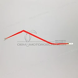 Side cowling decal, left side