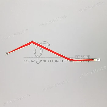 Side cowling decal, left side