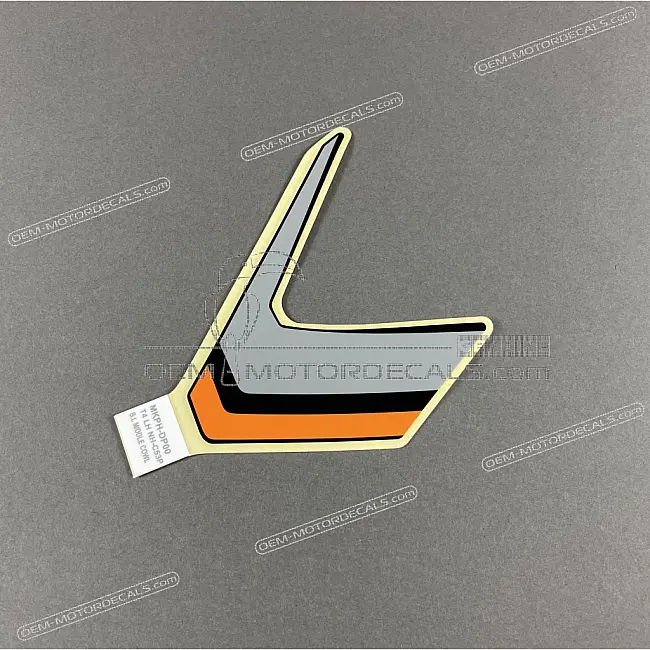 Pegatina Carenado Central Honda CB500F Lado Izquierdo OEM 86644MKPDP0ZA Adhesivo de Fábrica Genuino