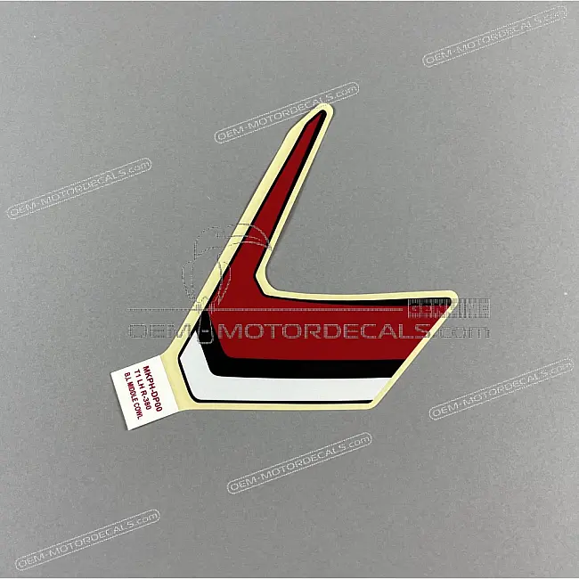 Pegatina Honda CB500F Carenado Central Lado Izquierdo OEM 86644MKPDP0ZD