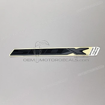 Zijpaneel sticker, linkerkant