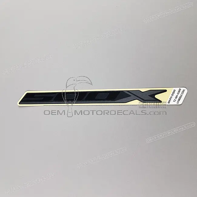 Honda CB500X Adesivo carenatura centrale sinistra Lato sinistro OEM 86644MKPDQ0ZB