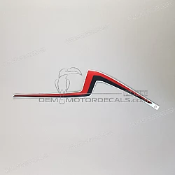 Front cowling decal, left side