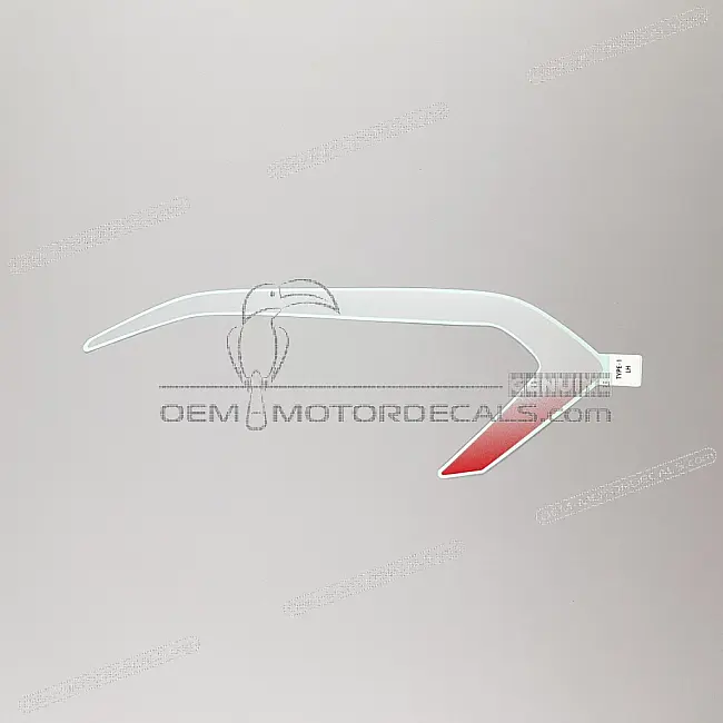 Honda CB500X Linker mittlerer Verkleidungsaufkleber Grafik linke Seite OEM 86644MKPJ80ZC Original-Aufkleber
