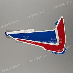 Side cowling decal, left side