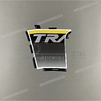 Side cowling decal, left side