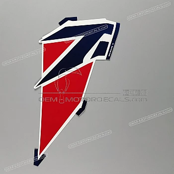 Side cowling decal, left side