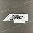 Pegatina para carenado frontal