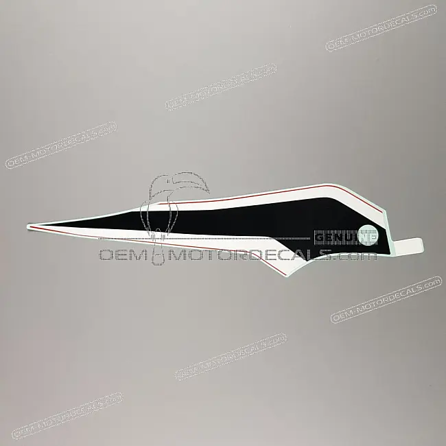 Naklejka owiewki środkowej Honda CBR650F prawa dolna OEM 86645MJEDD0ZC