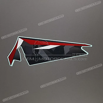 Side cowling decal, right side