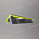Right shroud stripe, right side