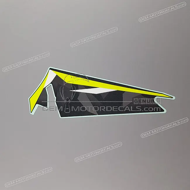 Honda CB650F Adesivo Convogliatore Radiatore Destro Lato Destro OEM 86645MJEG40ZB