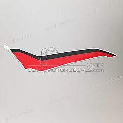 Side cowling decal, right side