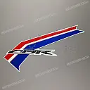 Right middle cowl CBR graphic, right side
