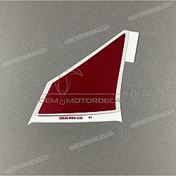 Front cowling decal, right side