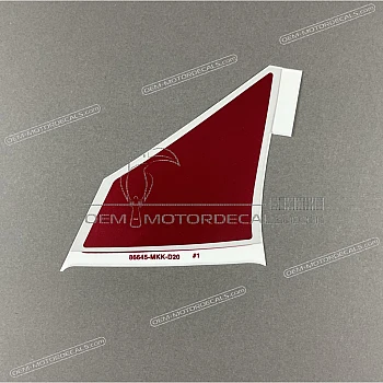 Bovenkuip sticker, rechterkant