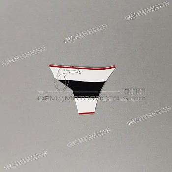 Belly pan decal, right side