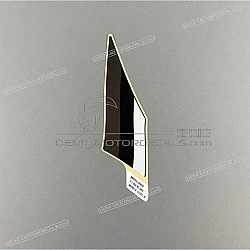 Side cowling decal, right side