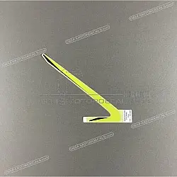 Autocollant de sabot moteur, côté droit