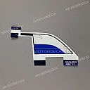 Pegatina para panel lateral, lado derecho