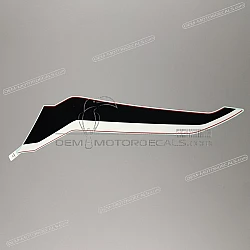 Side cowling decal, left side