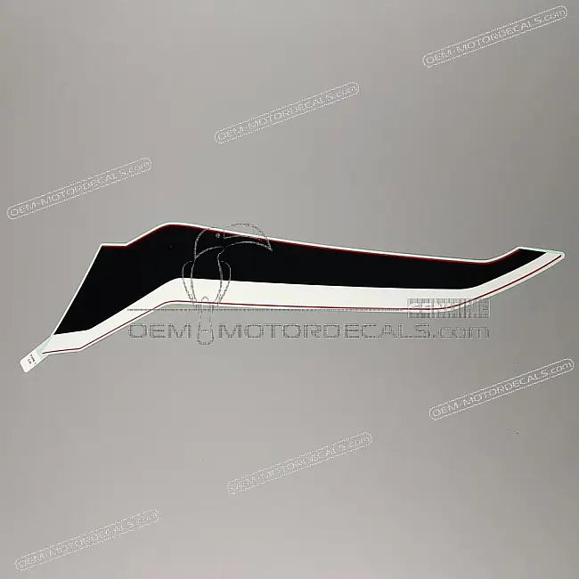 Pegatina Gráfica de Fábrica OEM Original Honda CBR500R 86646MJWDR0ZC para Carenado Medio Izquierdo, Lado Izquierdo