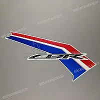 HONDA Pegatina de carenado intermedio izquierdo CBR, lado izquierdo 86646-MJW-J20ZA