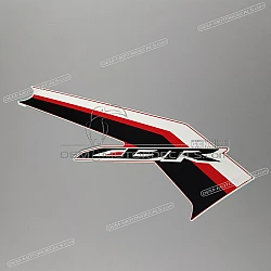 Side cowling decal, left side